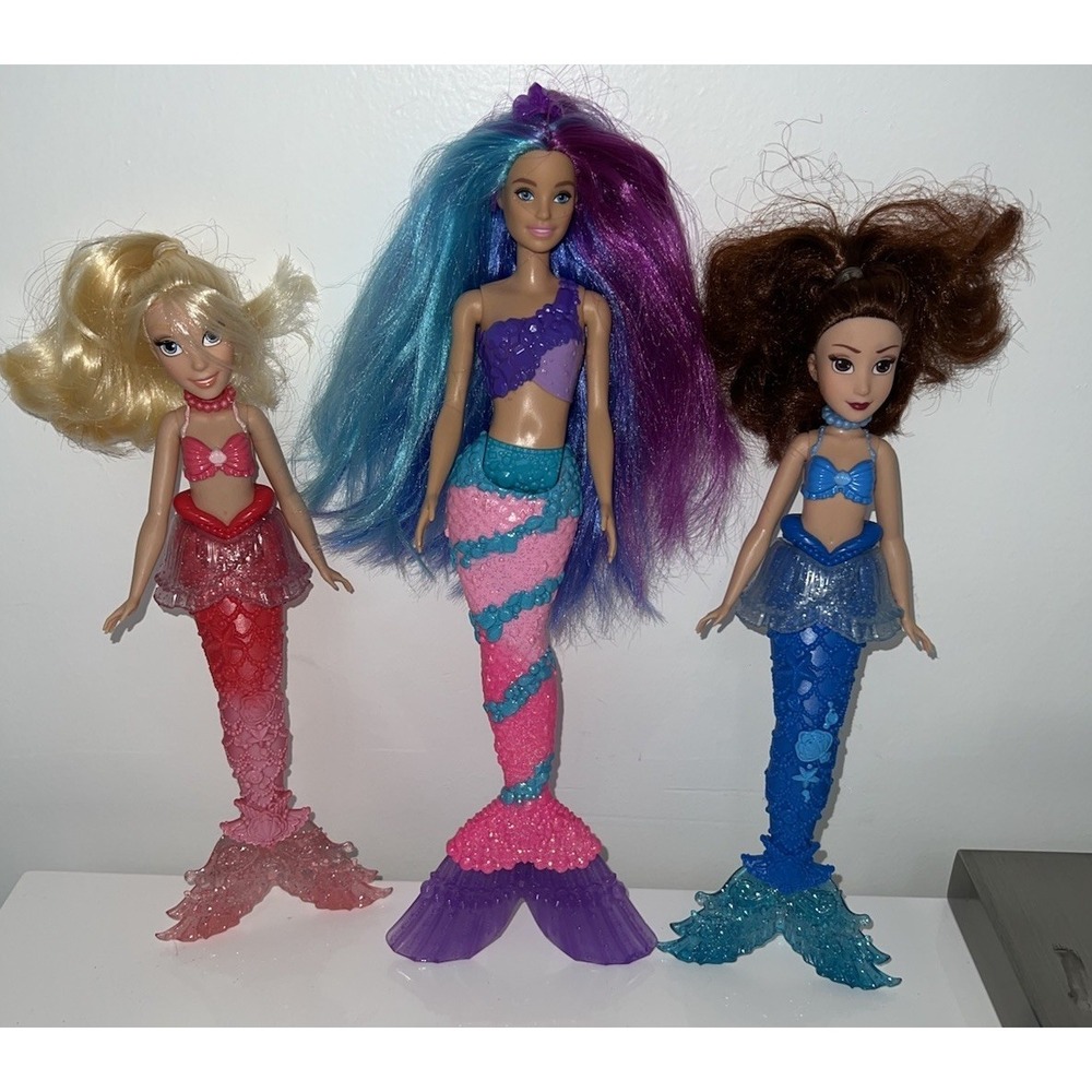 (…3)Hasbro Disney Princess The Little Mermaid Doll Playset